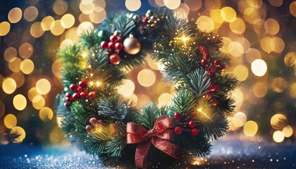christmas wreathdecoration