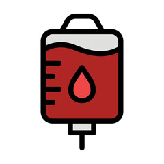 Blood Bag Fill Icon