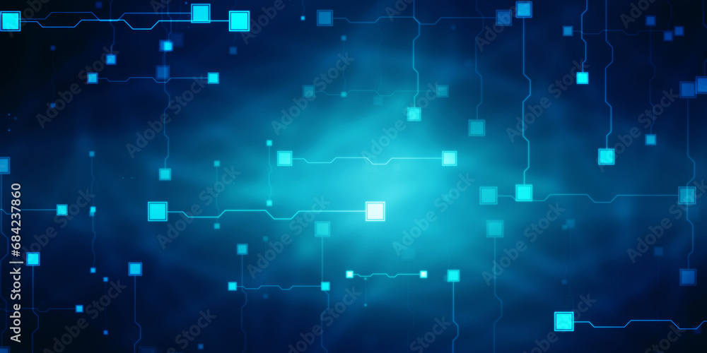 Leinwandbilder Internet binary data code computing or transmission process,Internet data transmission, Binary Code Background, Digital Abstract technology background