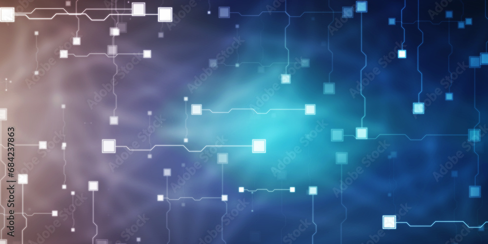 Leinwandbilder Internet binary data code computing or transmission process,Internet data transmission, Binary Code Background, Digital Abstract technology background