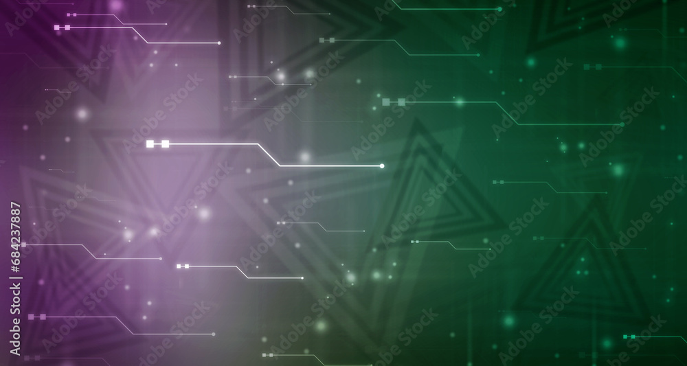 Leinwandbilder Internet binary data code computing or transmission process,Internet data transmission, Binary Code Background, Digital Abstract technology background