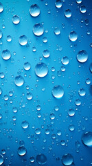 3D waterdrops wallpaper, make it look like 3D raindrops in the display created with Generative Ai