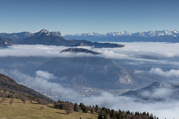 Depuis la Charande (Vercors - France - Alpes) 