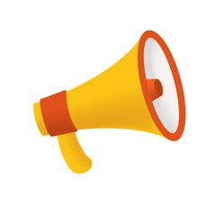 Megaphone for notice board 