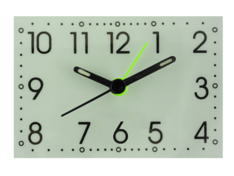 horloge à 10H10 sur fond transparent,PNG