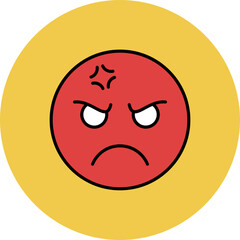 Angry Icon