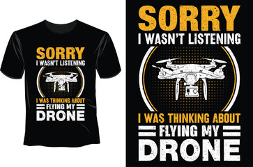 Drone T Shirt Design
