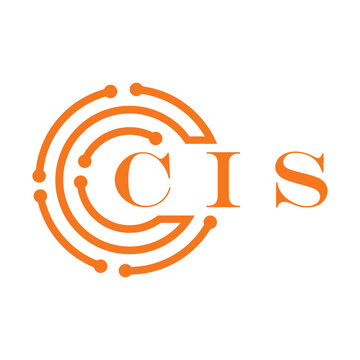 CIS letter design. CIS letter technology logo design on white background. CIS Monogram logo design for entrepreneur and business