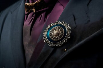 close up of a man in a suit