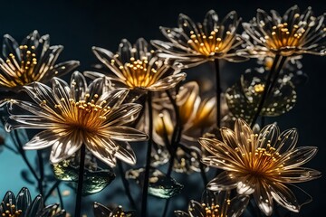 flowers in the night