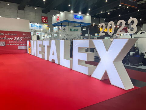 25 November 2023 Bangkok, Thailand Machinery Expo The largest in ASEAN (METALEX 2023)