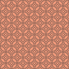 Multi color seamless abstract pattern. Background and backdrop. Multi Colored. Colorful ornamental design. Colored mosaic ornaments. Vector graphic illustration. EPS10.