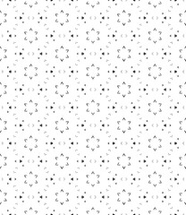 Black seamless abstract pattern. Overlay for background and backdrop. Ornamental design. PNG graphic illustration with transparent background.