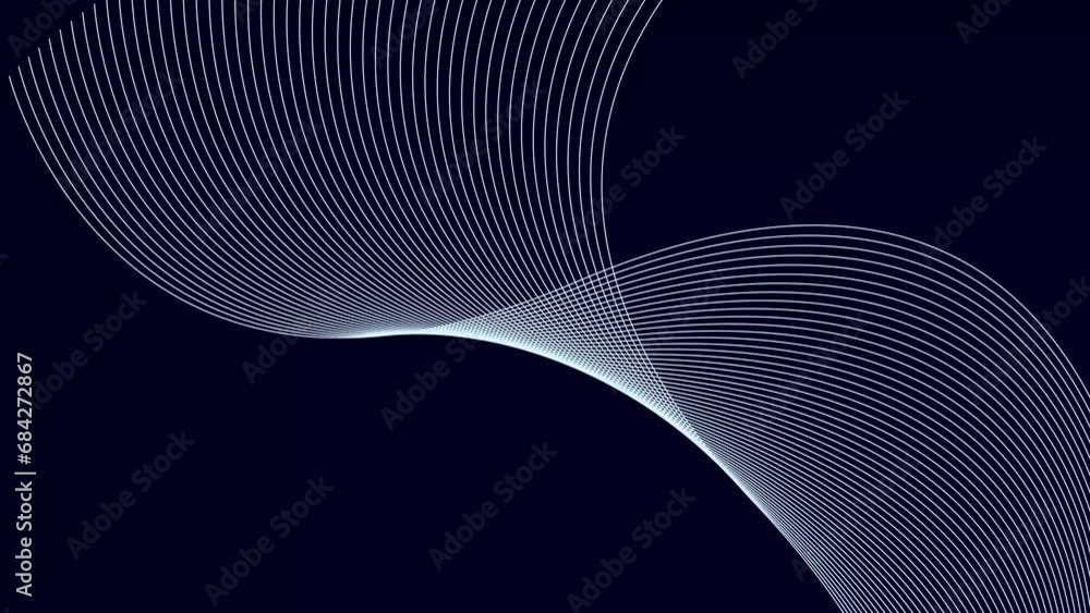 Aufkleber artistic geometric line with colorful gradient background. abstract spiral geometric lines. rotation