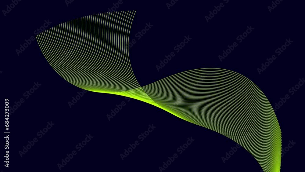 Aufkleber artistic geometric line with colorful gradient background. abstract spiral geometric lines. rotation