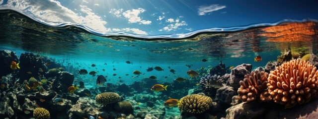  beautiful underwater of sea