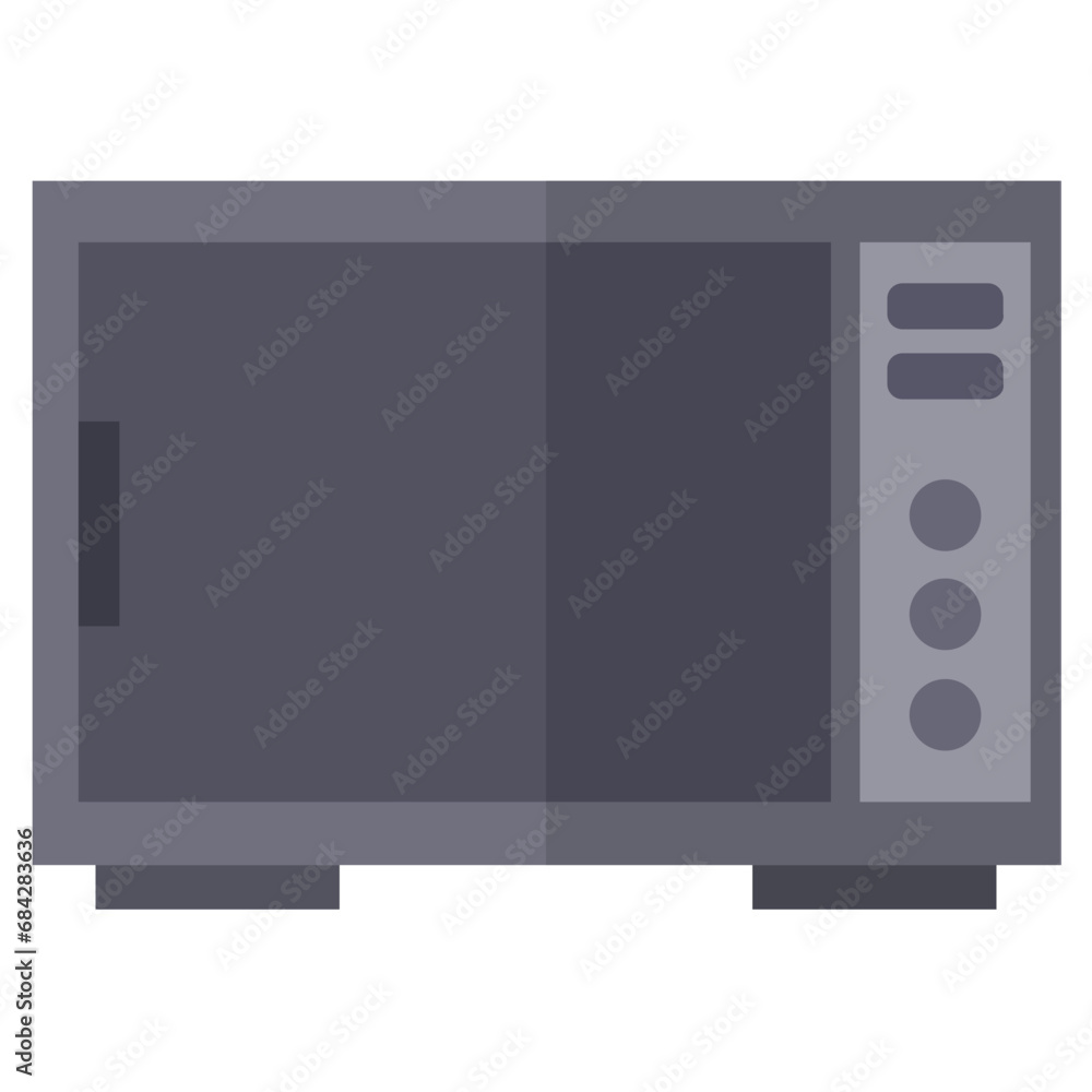 Poster microwave oven