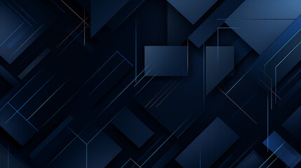Crafting a Dark Blue Geometric Line Background