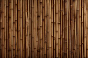 Brittle bamboo culms. Bamboo divider, ornamental landscape backdrop. Bamboo consistency..