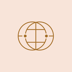 Round frame set. Geometric line circle design frames. Round shape borders. Hand drawning circle