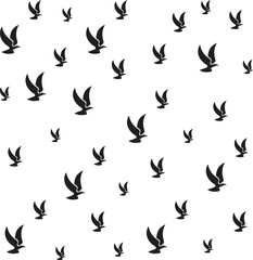 Bird logo, eagle and wing, airplane icon, logo template design, Bird technology logo vector design illustration.