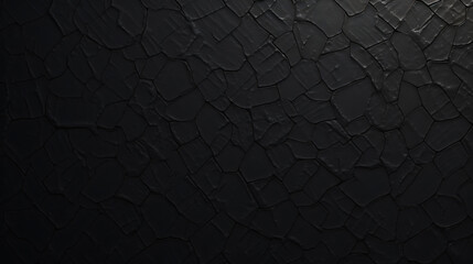 Dark and black cracked background with grunge effect