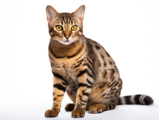 Lukoi Cat Studio Shot Isolated on Clear Background, Generative AI