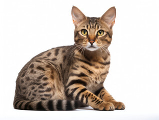 Obraz premium Lukoi Cat Studio Shot Isolated on Clear Background, Generative AI