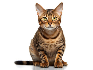 Obraz premium Lukoi Cat Studio Shot Isolated on Clear Background, Generative AI