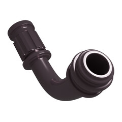 Metal pipe, 3d render