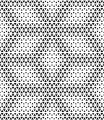 Vector seamless texture. Modern geometric background. Lattice with triangles.