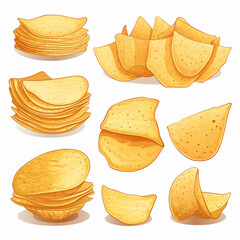 set of chips