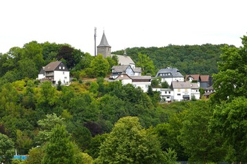 Blick auf Grevenstein im Sauerland