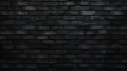 Black brick wall  texture