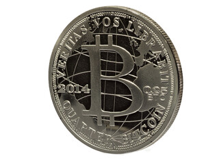 BTC Bitcoin coin transparent background