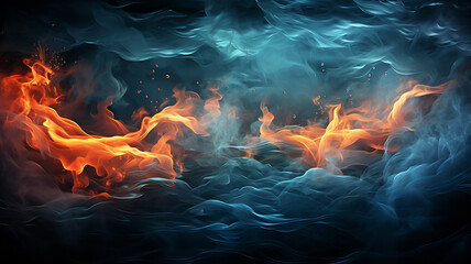 Abstract colored background from the two elements