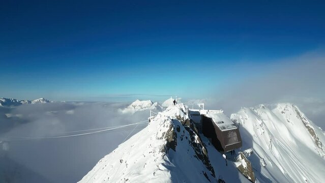 Ridge Flight to Swiss Panorama, Andermatt