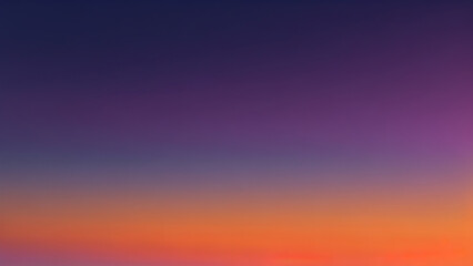 A Gradient Journey from Sunset to Twilight