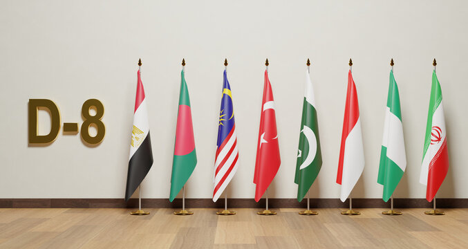 The D-8 Organization for Economic Cooperation, also known as Developing-8, is an organisation for development co-operation among the following countries