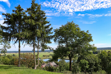 Obraz premium View of the beautiful Polish landscape