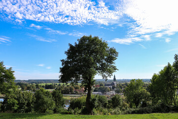 View of the beautiful Polish landscape