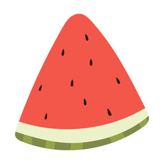 fresh watermelon illustration