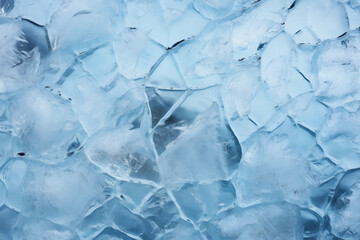 Obraz premium Cracked Ice Frozen Texture