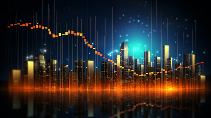 Naklejka premium abstract technology concept background