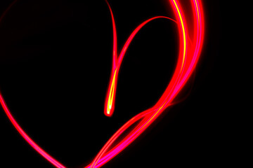 Obraz premium Heart in a circle