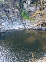 river in the mountains