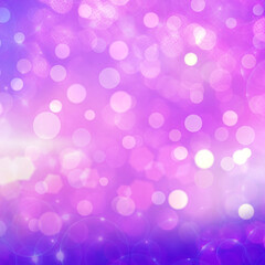 Purple bokeh lights  background for seasonal, holidays, event celebrations and various design works