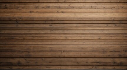 Obraz premium A wooden plank background for product presentations, text titles or as a textured background. Generative AI.