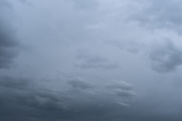 dark clouds, heavy clouds over the landscape, rainy clouds
