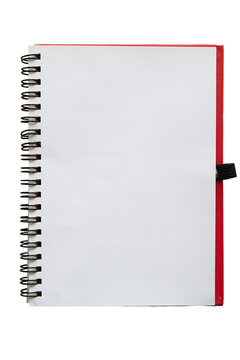 Transparent PNG image of blank notebook 